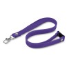 Silicone Lanyards purple